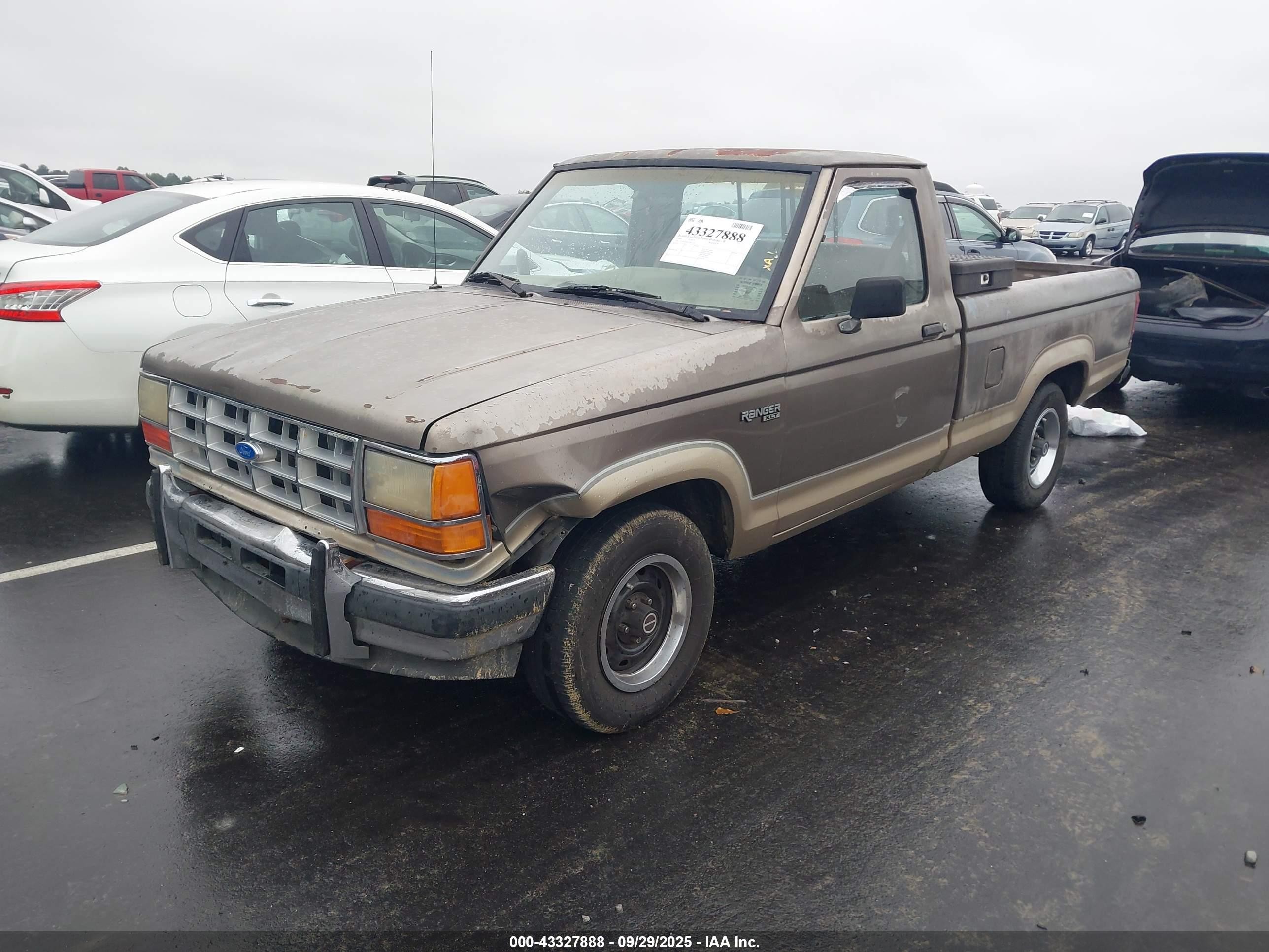 1990 Ford Ranger   Brown vin: 1FTCR10T4LUB17130