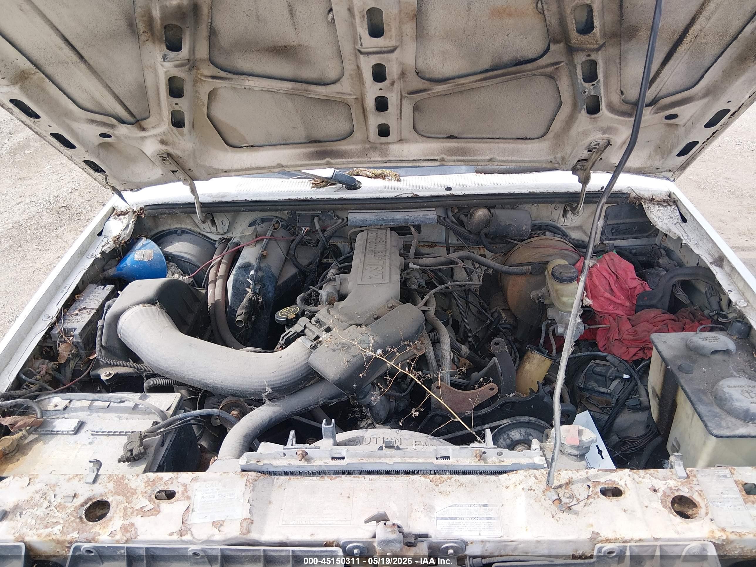 1990 Ford Ranger   White vin: 1FTCR10T6LUB62067
