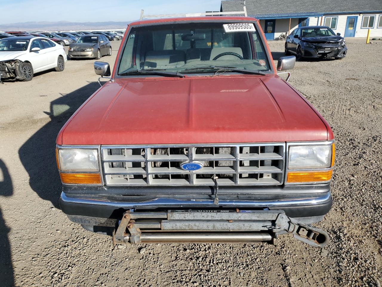 1989 Ford Ranger Красный vin: 1FTCR10T7KUA71193