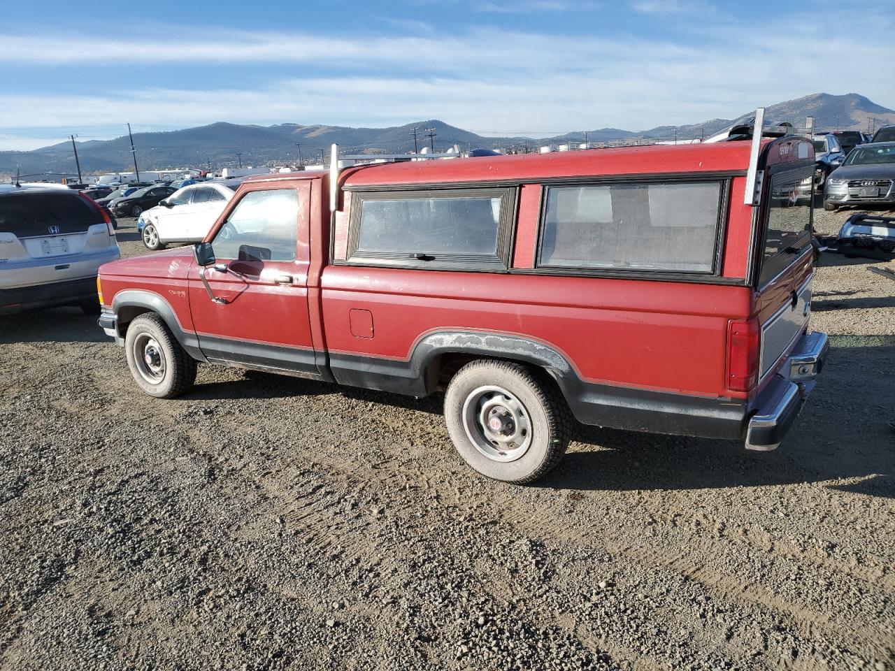 1989 Ford Ranger Красный vin: 1FTCR10T7KUA71193