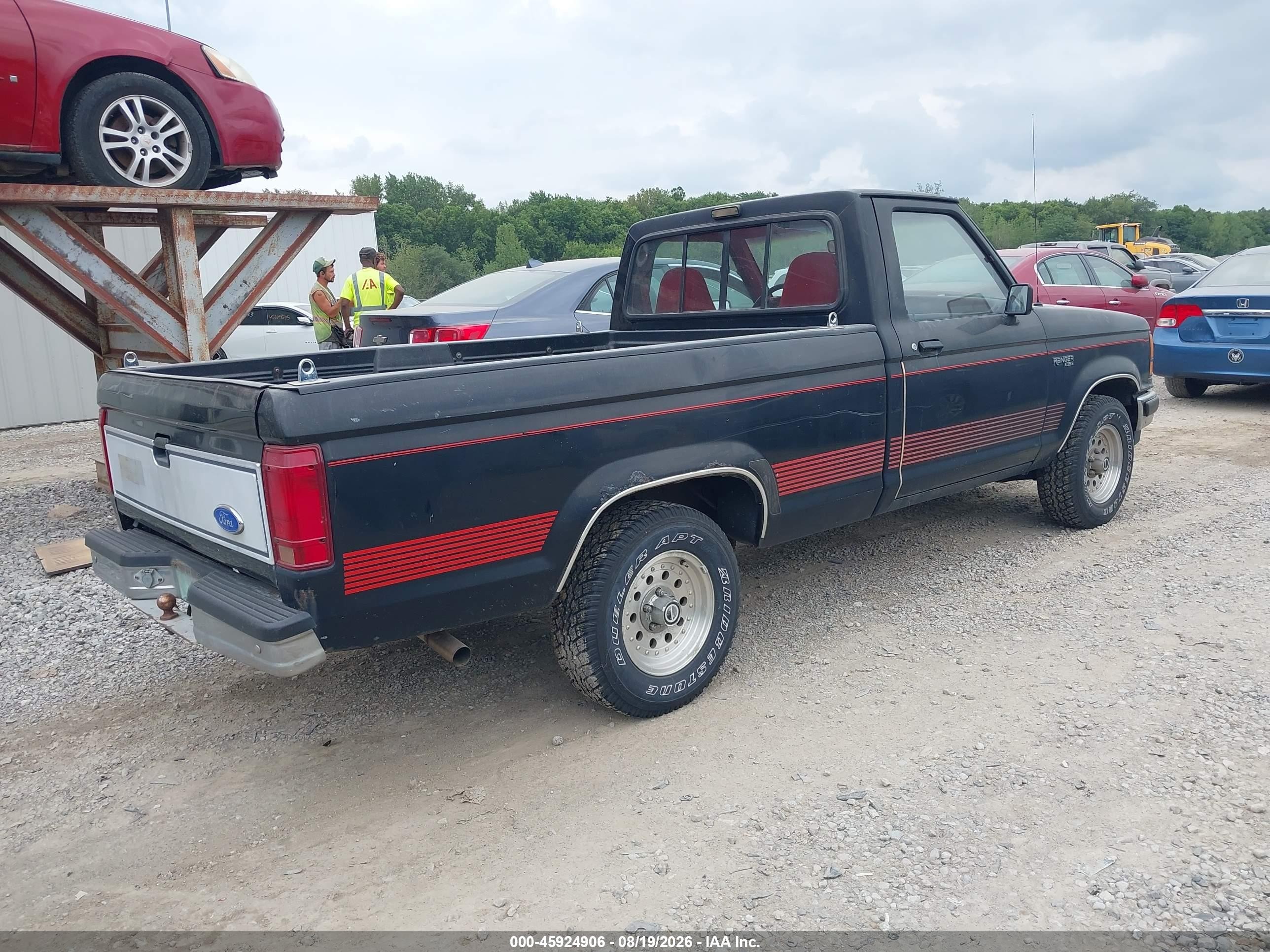 1991 Ford Ranger   Black vin: 1FTCR10U0MUB41001