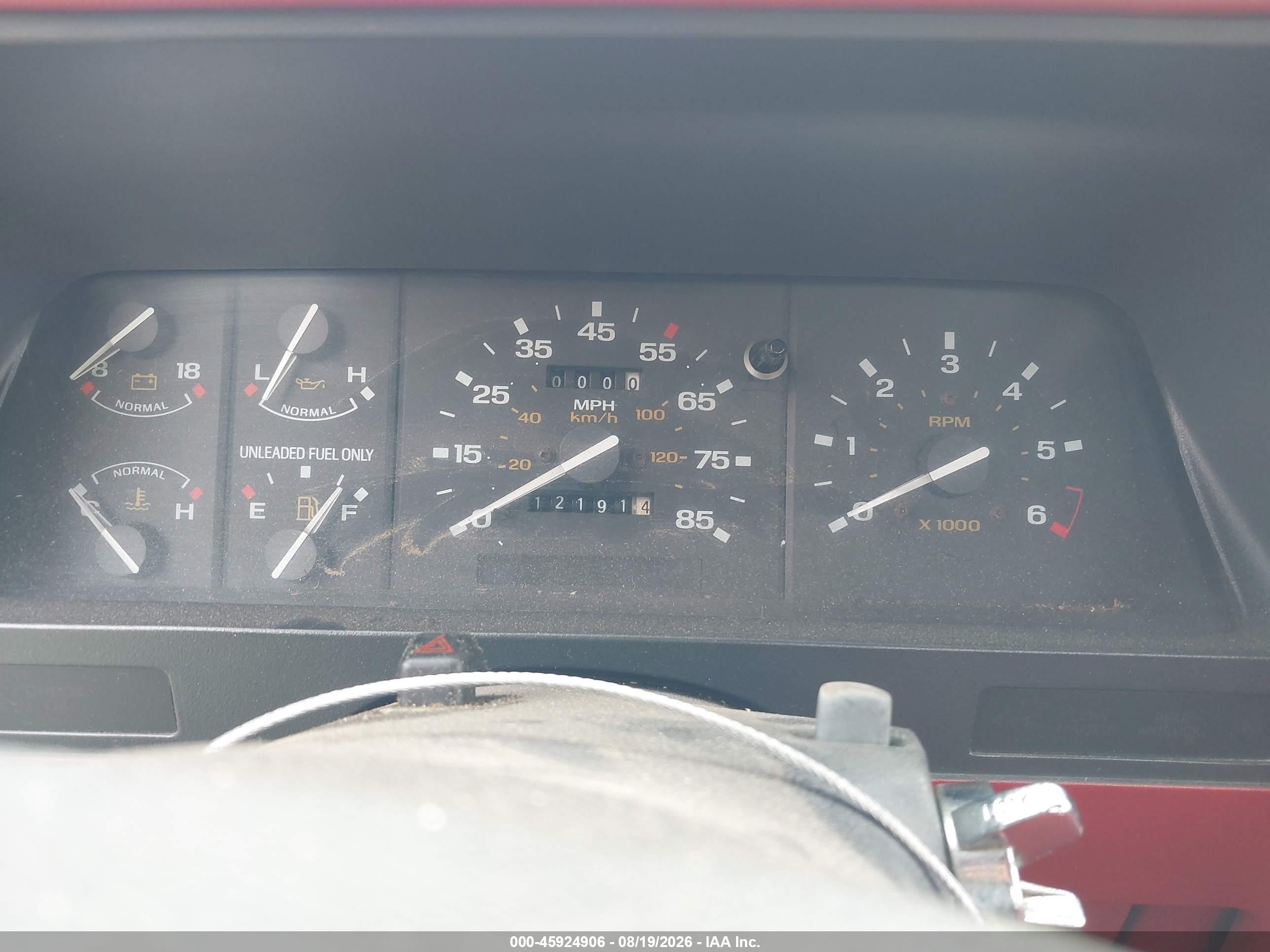 1991 Ford Ranger   Black vin: 1FTCR10U0MUB41001