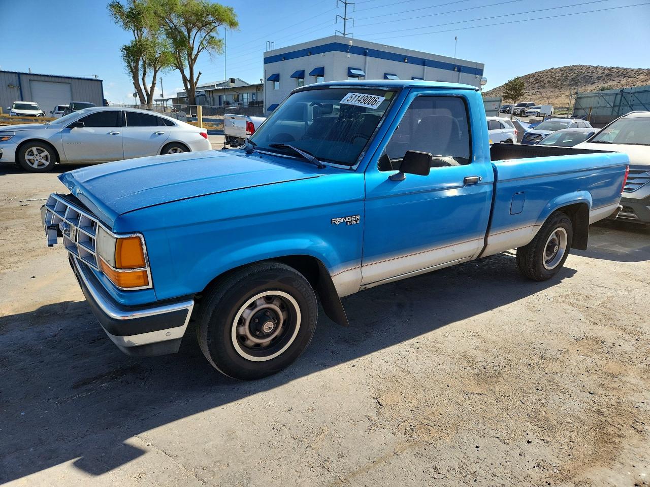 1992 Ford Ranger Blue vin: 1FTCR10U0NPA79549