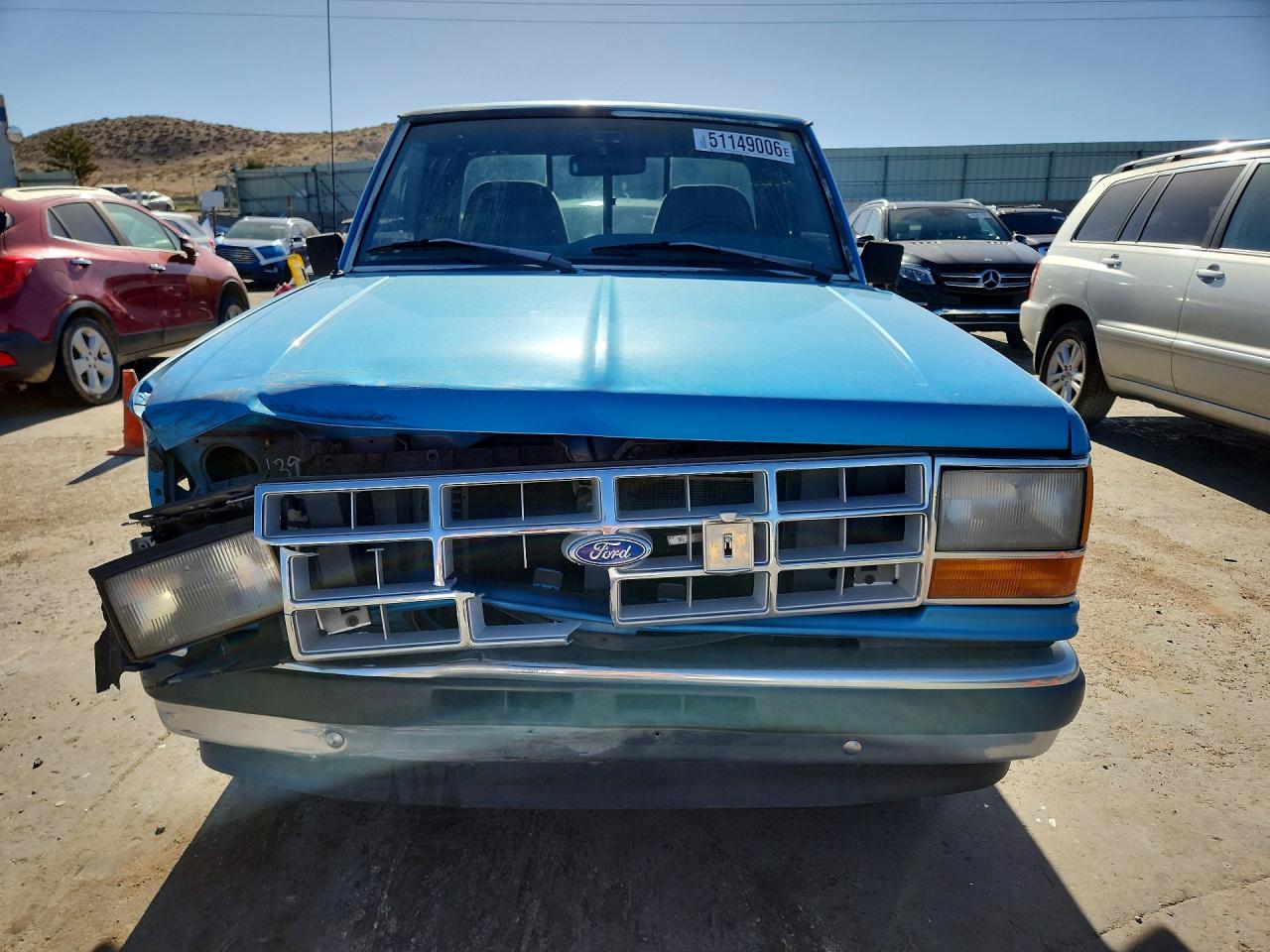 1992 Ford Ranger Blue vin: 1FTCR10U0NPA79549