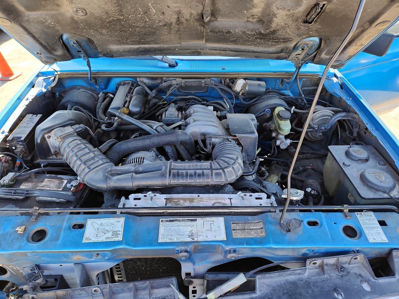 1992 Ford Ranger Blue vin: 1FTCR10U0NPA79549