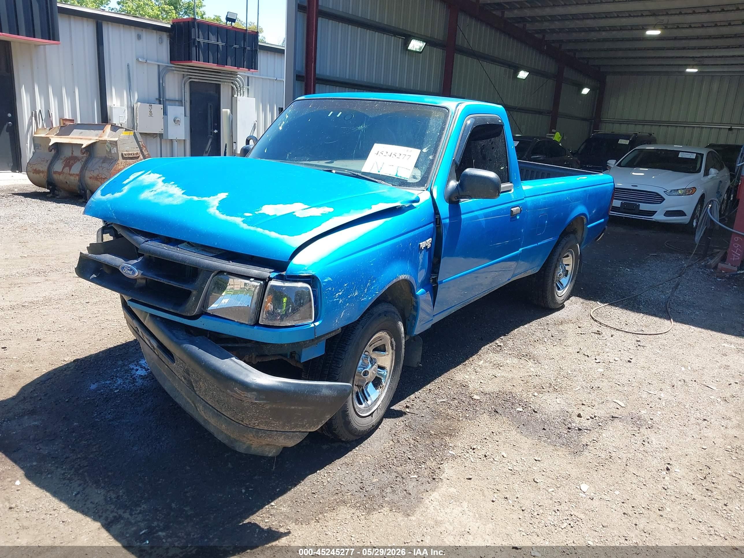1996 Ford Ranger Синий vin: 1FTCR10U0TPA92234