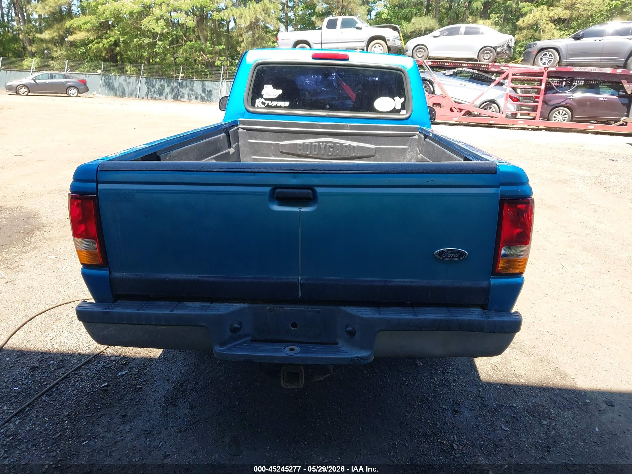 1996 Ford Ranger Синий vin: 1FTCR10U0TPA92234