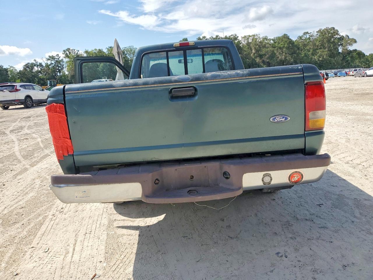 1996 Ford Ranger Зеленый vin: 1FTCR10U0TUD06849