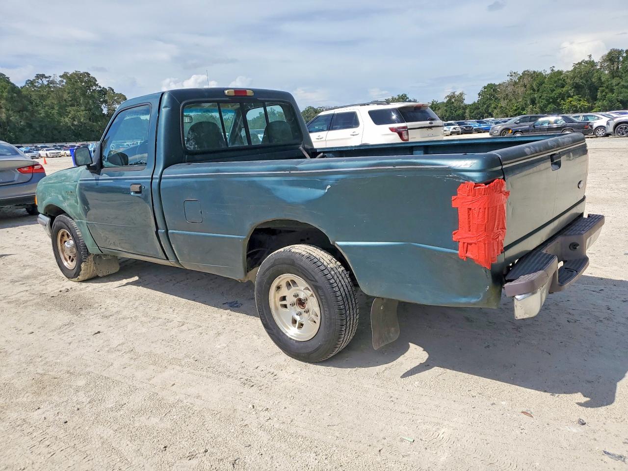 1996 Ford Ranger Зеленый vin: 1FTCR10U0TUD06849