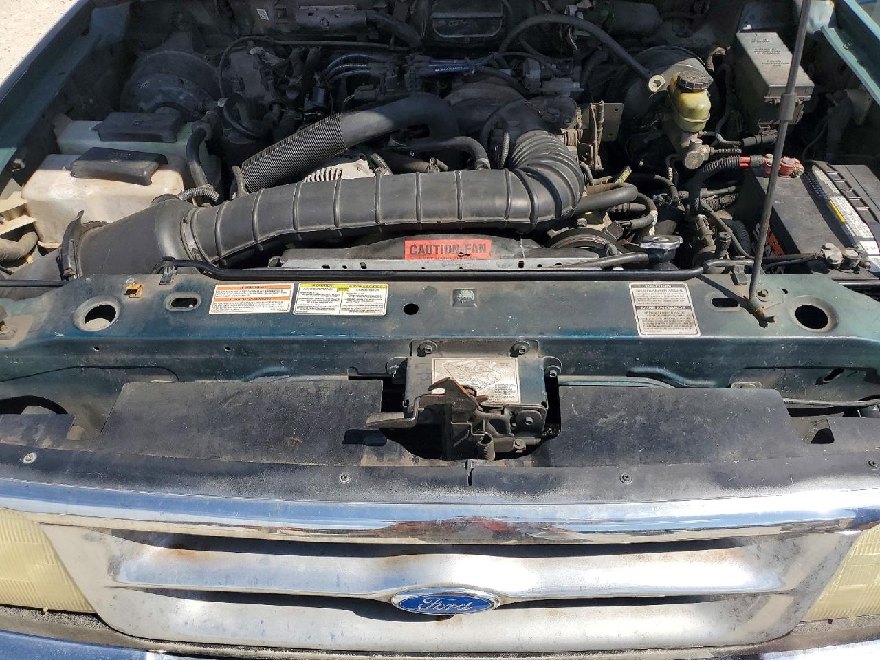 1996 Ford Ranger Зеленый vin: 1FTCR10U0TUD06849