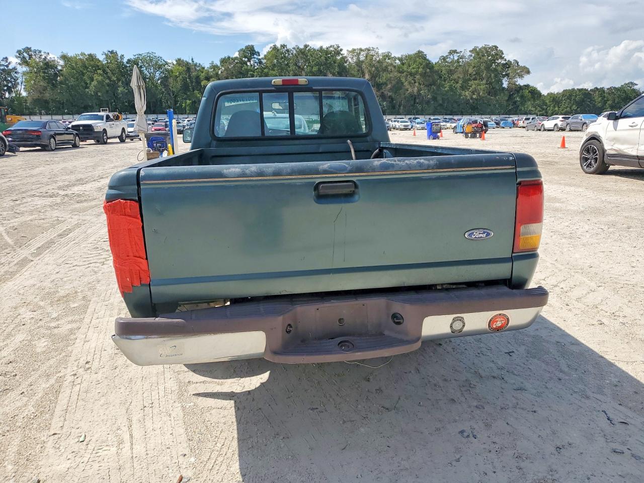 1996 Ford Ranger Зеленый vin: 1FTCR10U0TUD06849