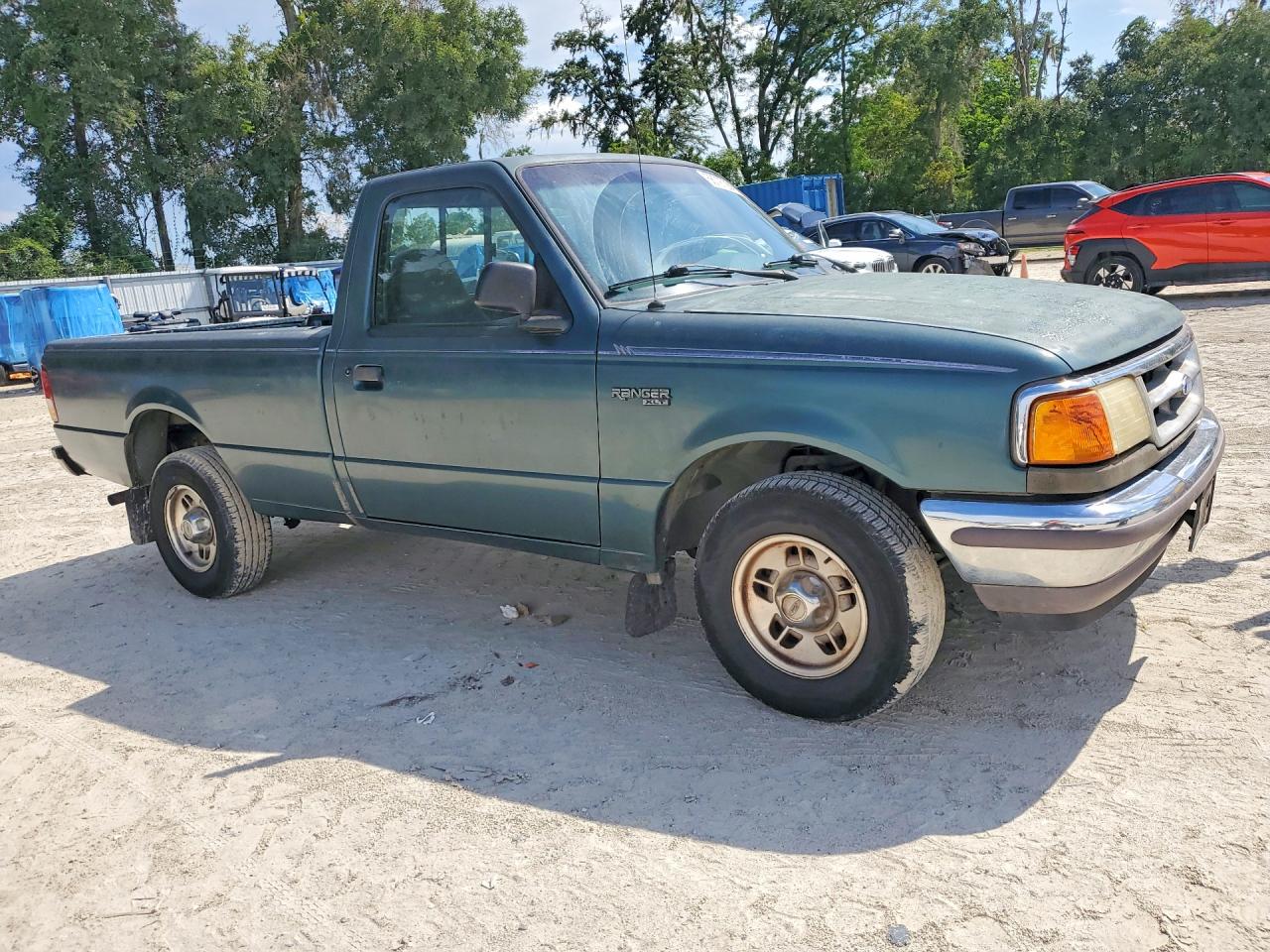 1996 Ford Ranger Зеленый vin: 1FTCR10U0TUD06849