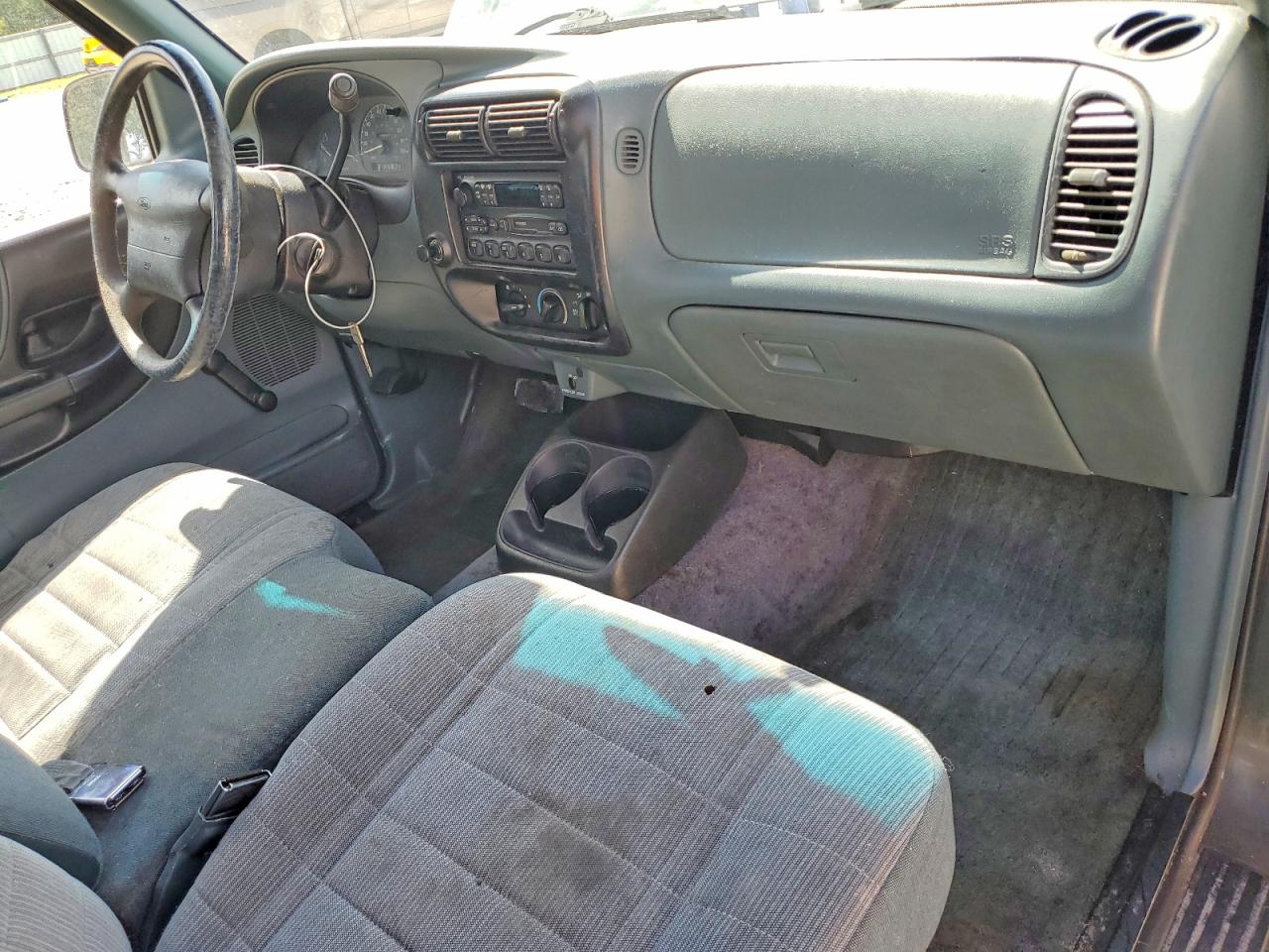 1996 Ford Ranger Зеленый vin: 1FTCR10U0TUD06849