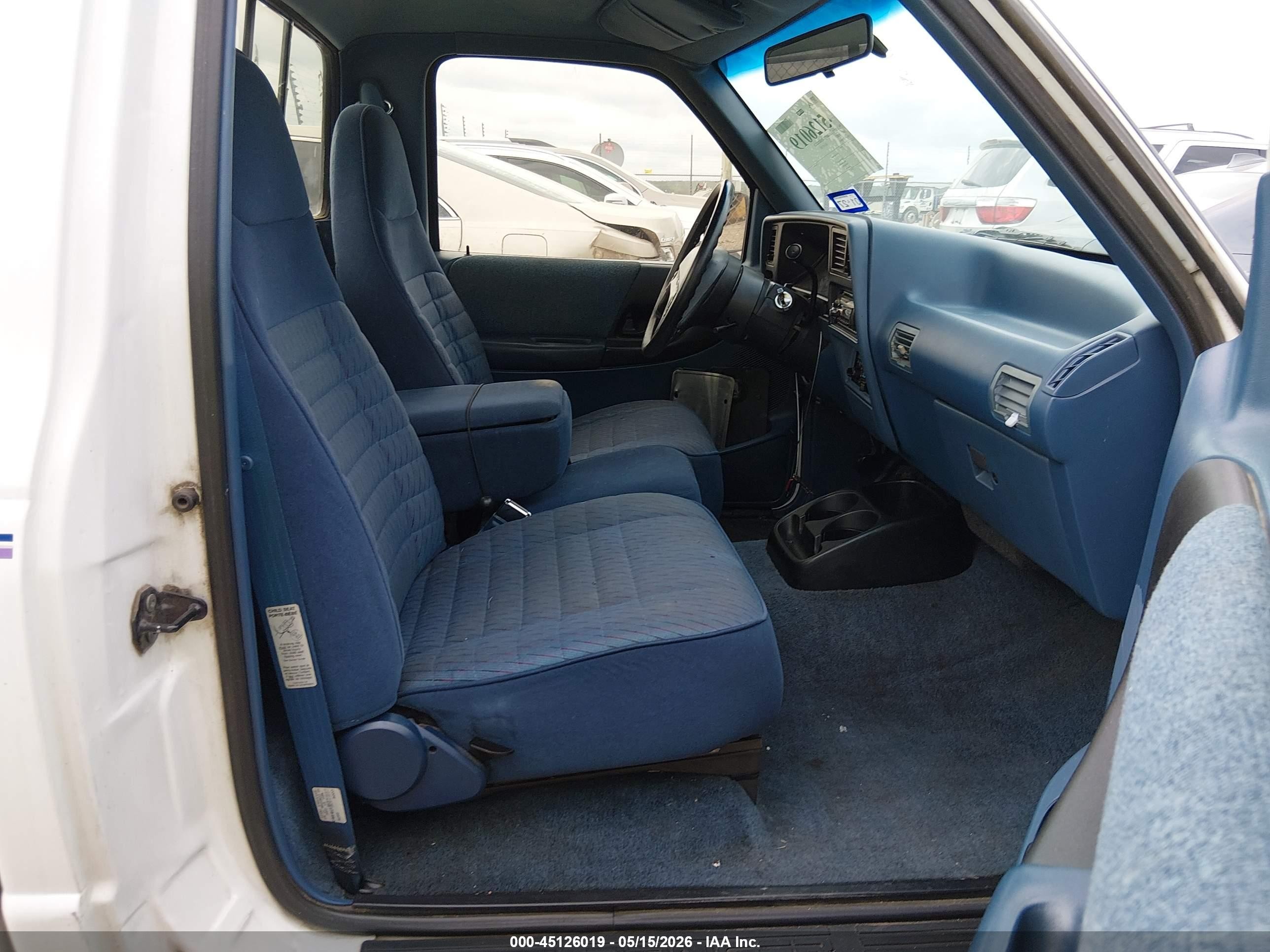 1994 Ford Ranger   White vin: 1FTCR10U1RPB46021
