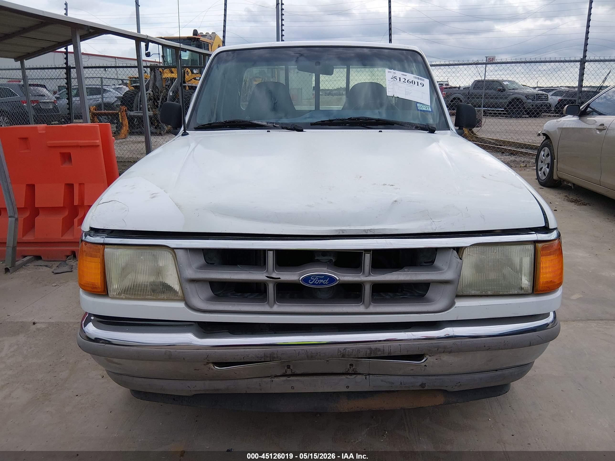 1994 Ford Ranger   White vin: 1FTCR10U1RPB46021