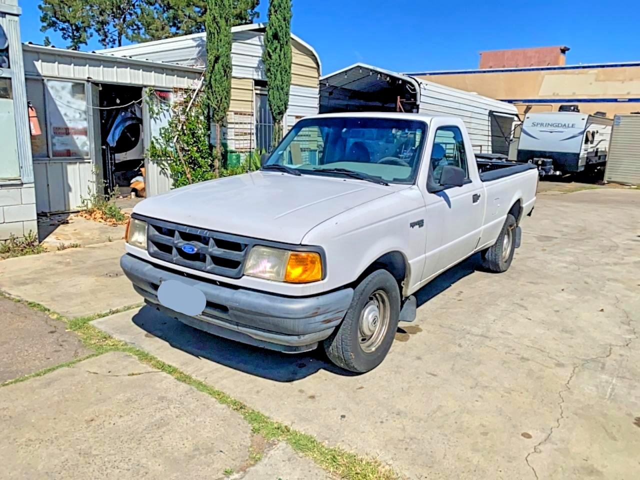 1994 Ford Ranger White vin: 1FTCR10U1RPB90200