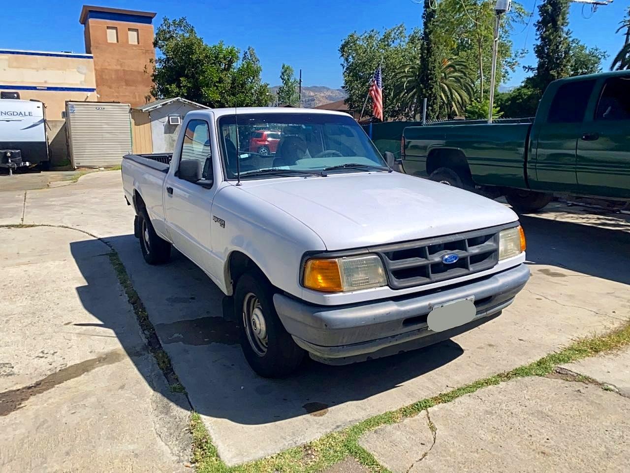 1994 Ford Ranger White vin: 1FTCR10U1RPB90200