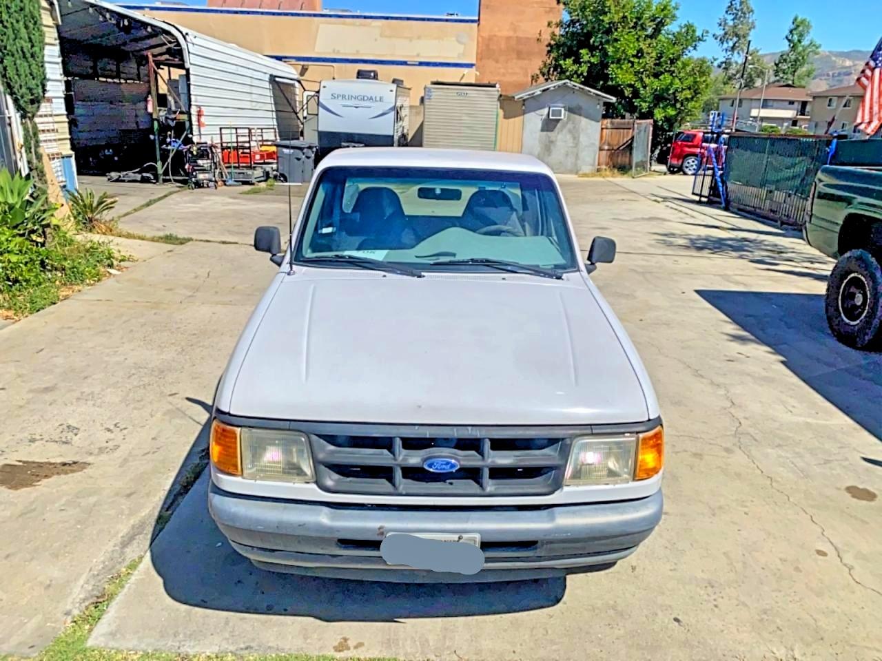 1994 Ford Ranger White vin: 1FTCR10U1RPB90200