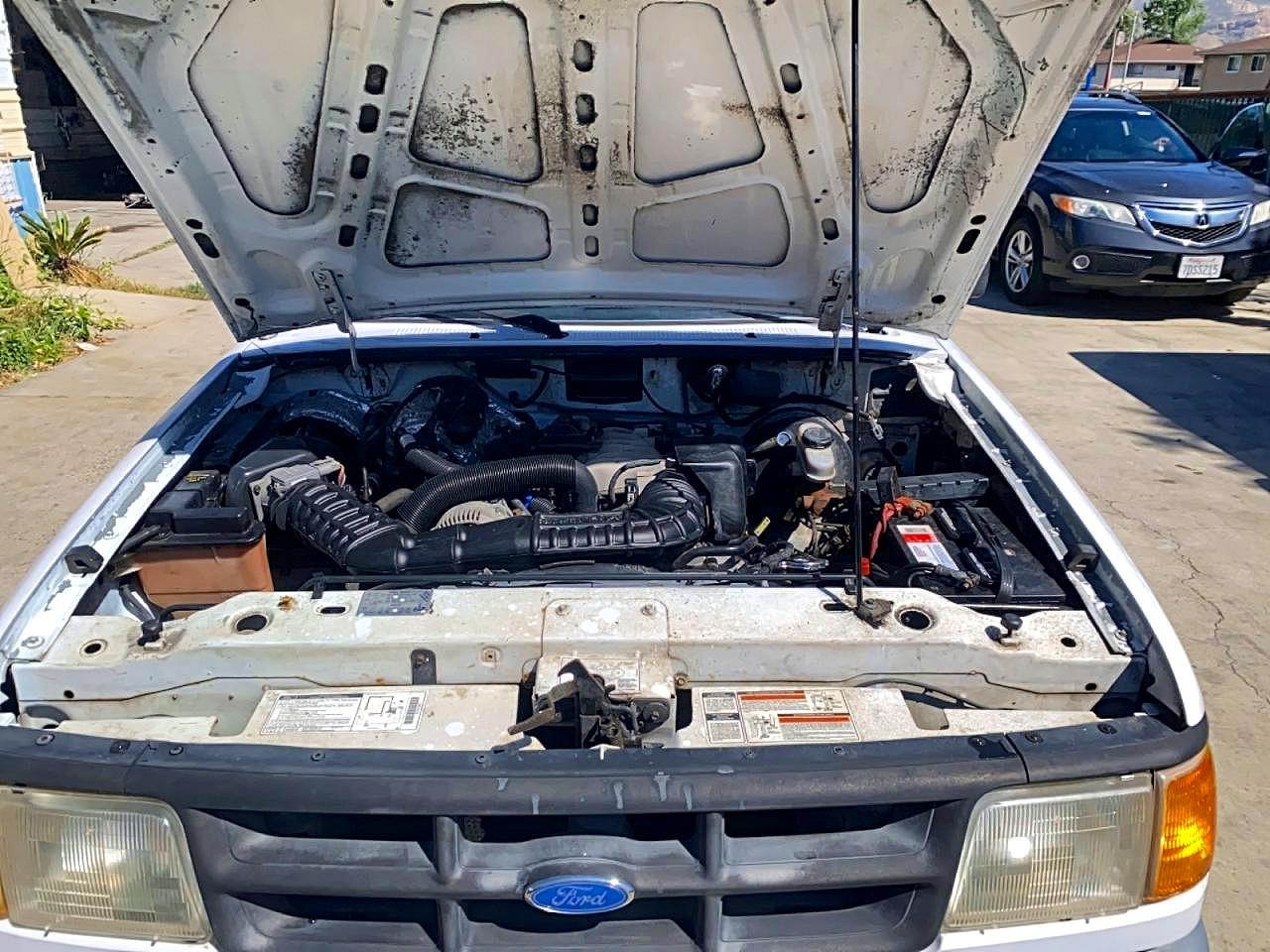 1994 Ford Ranger White vin: 1FTCR10U1RPB90200