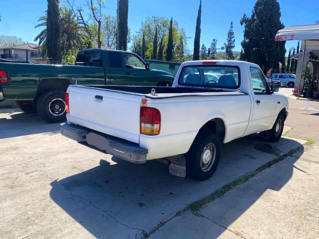 1994 Ford Ranger White vin: 1FTCR10U1RPB90200
