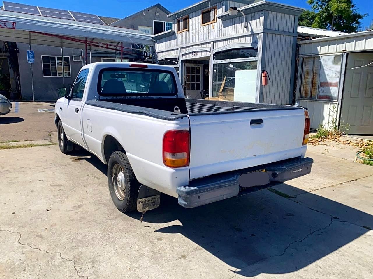 1994 Ford Ranger White vin: 1FTCR10U1RPB90200