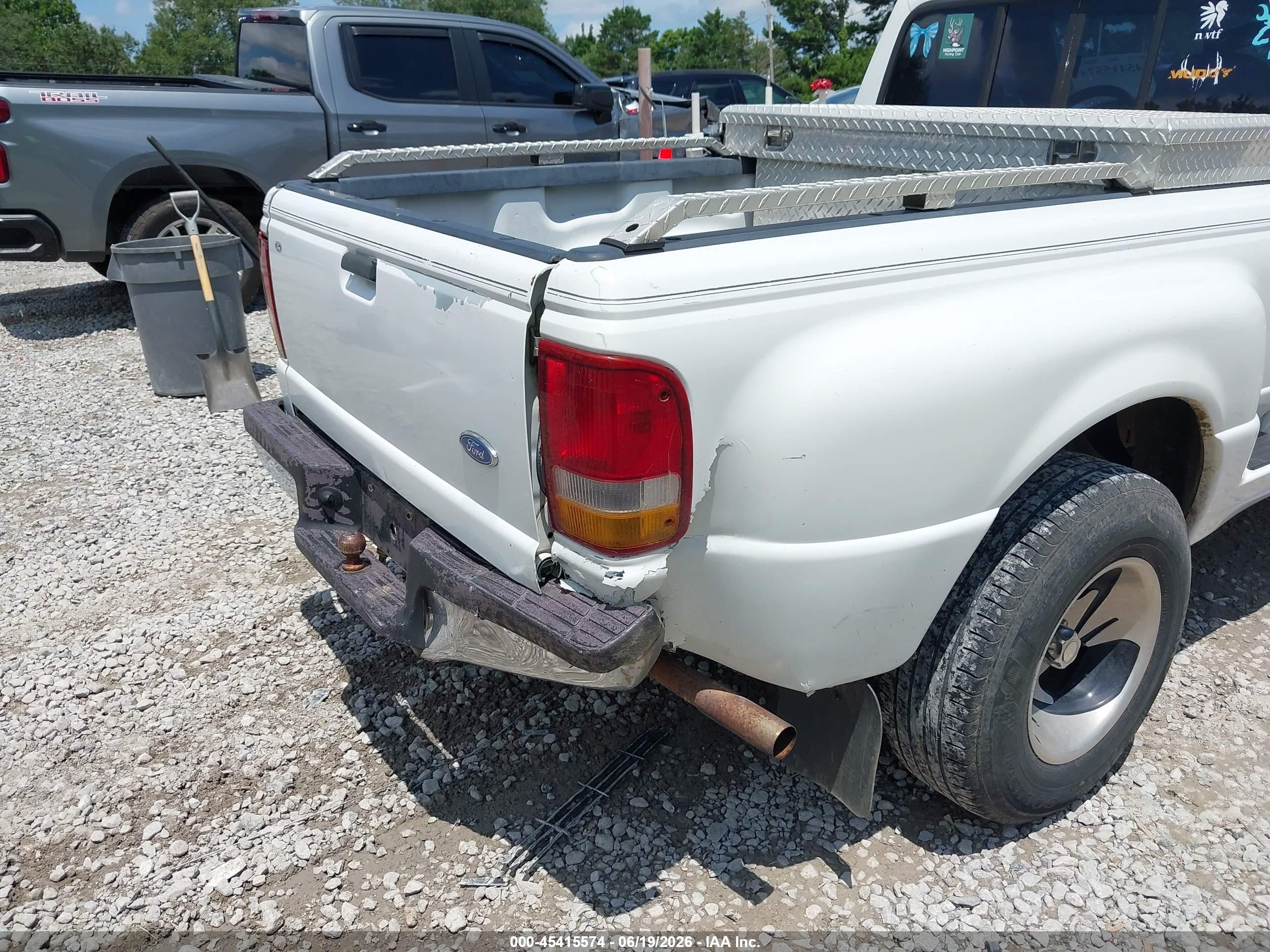 1997 Ford Ranger Splash/xl/xlt White vin: 1FTCR10U1VPB48975