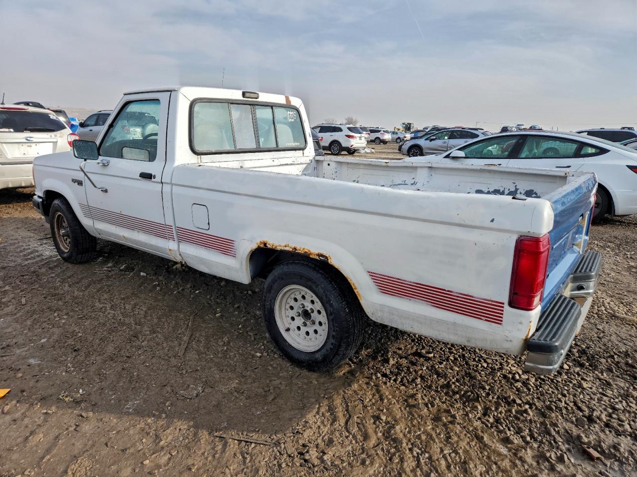 1991 Ford Ranger White vin: 1FTCR10U2MUC87870