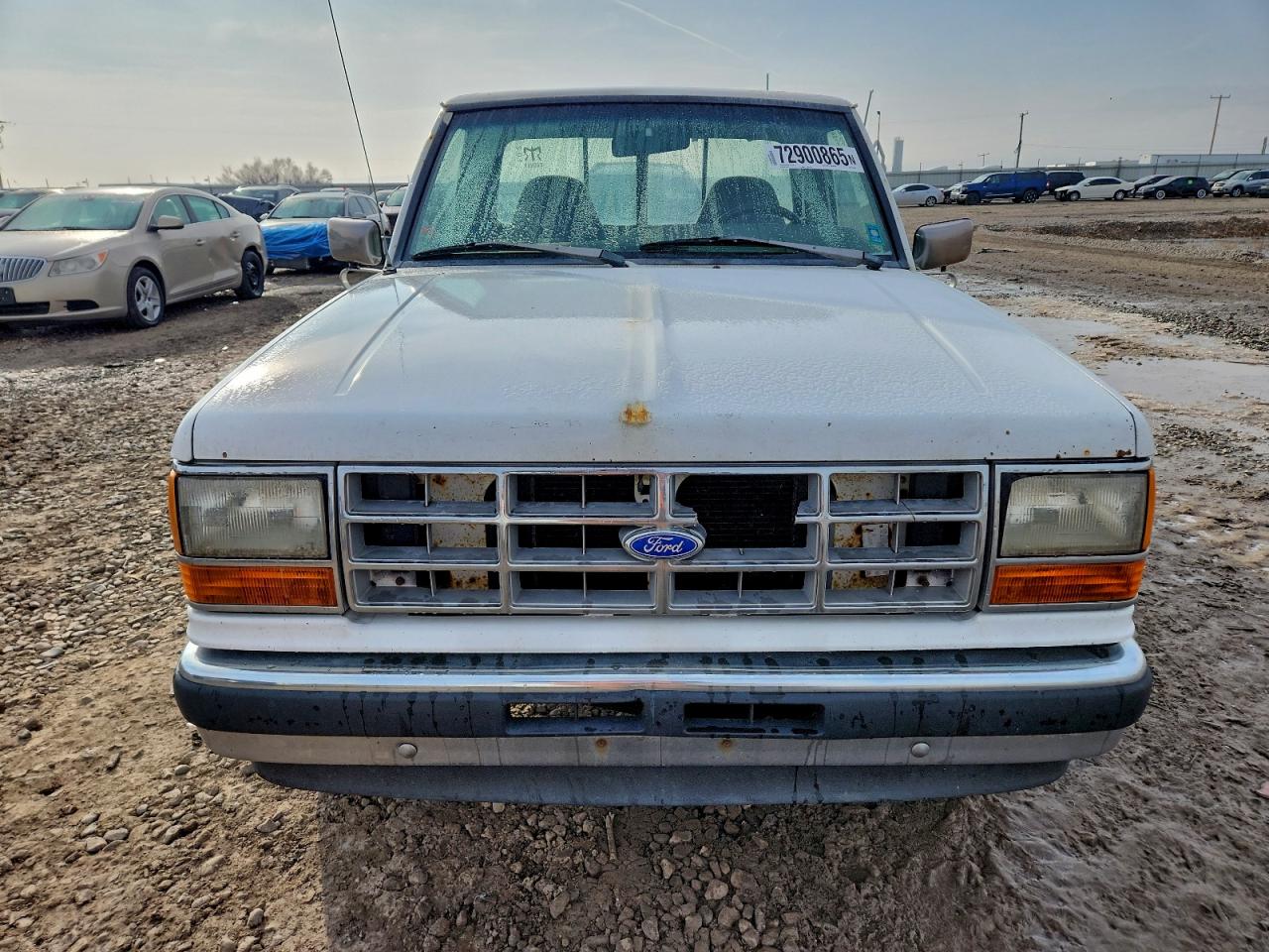 1991 Ford Ranger White vin: 1FTCR10U2MUC87870