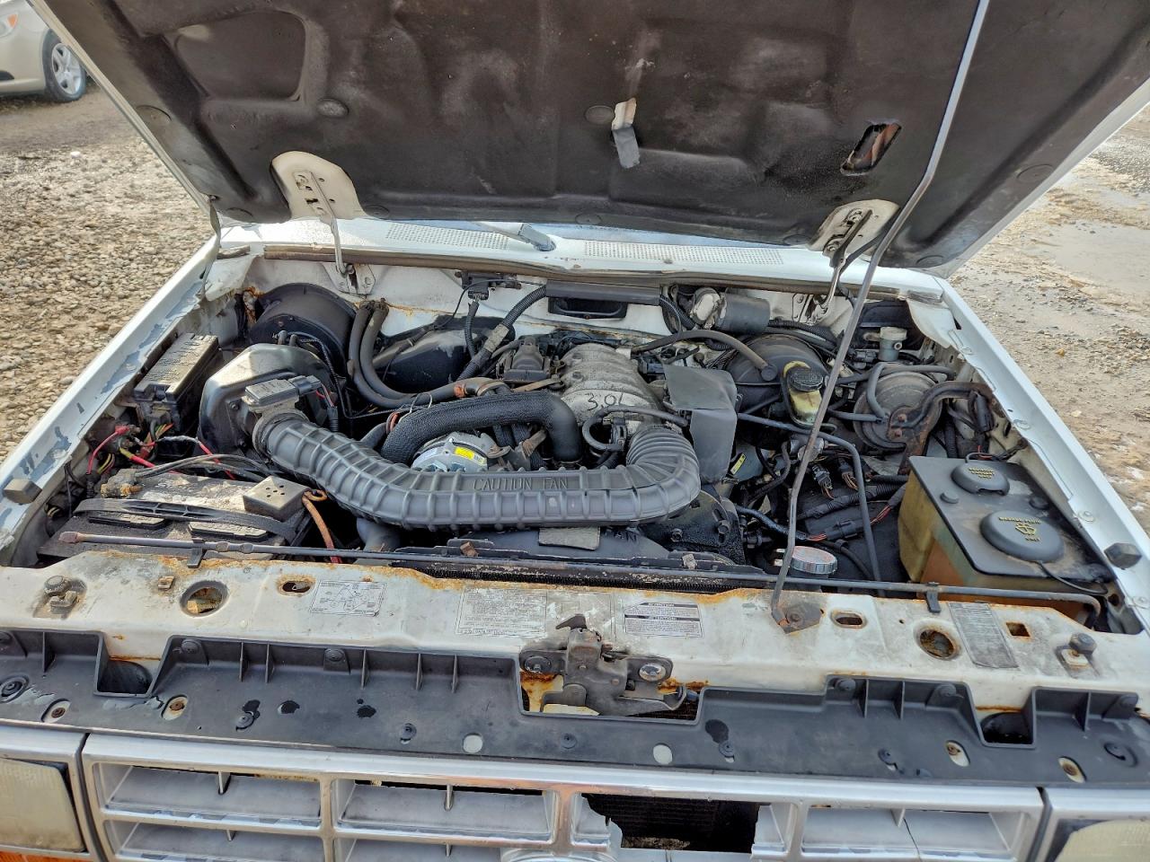 1991 Ford Ranger White vin: 1FTCR10U2MUC87870