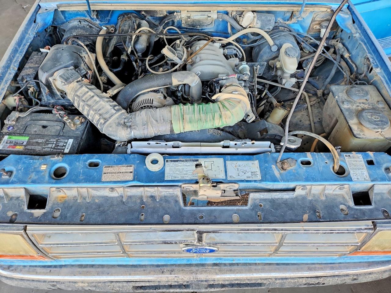 1992 Ford Ranger Blue vin: 1FTCR10U2NPA86227