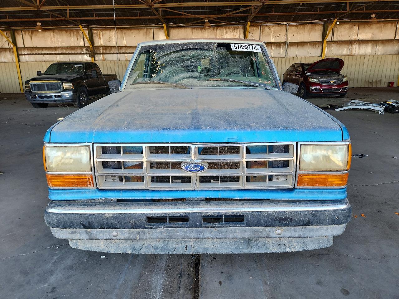 1992 Ford Ranger Blue vin: 1FTCR10U2NPA86227