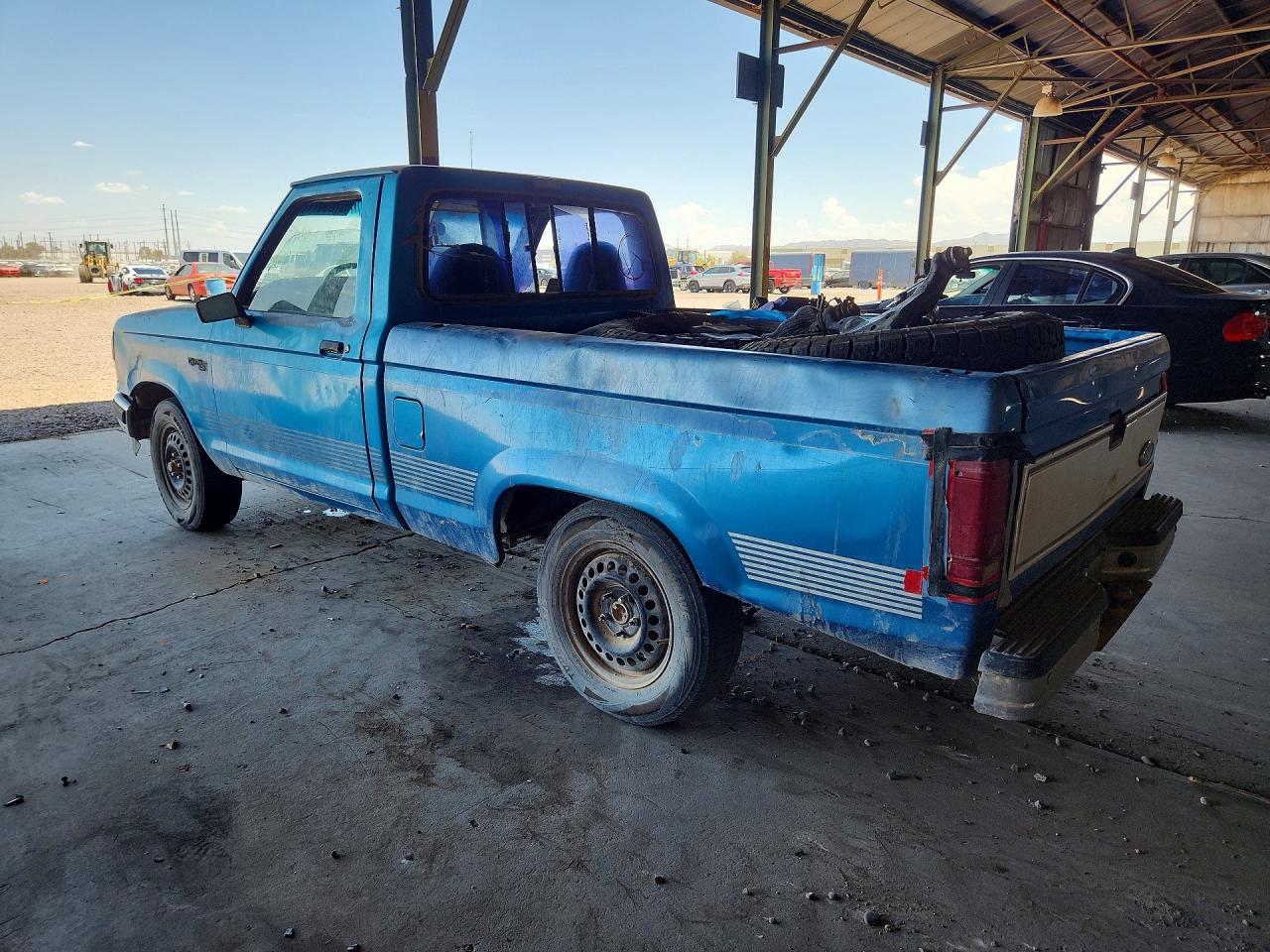1992 Ford Ranger Blue vin: 1FTCR10U2NPA86227