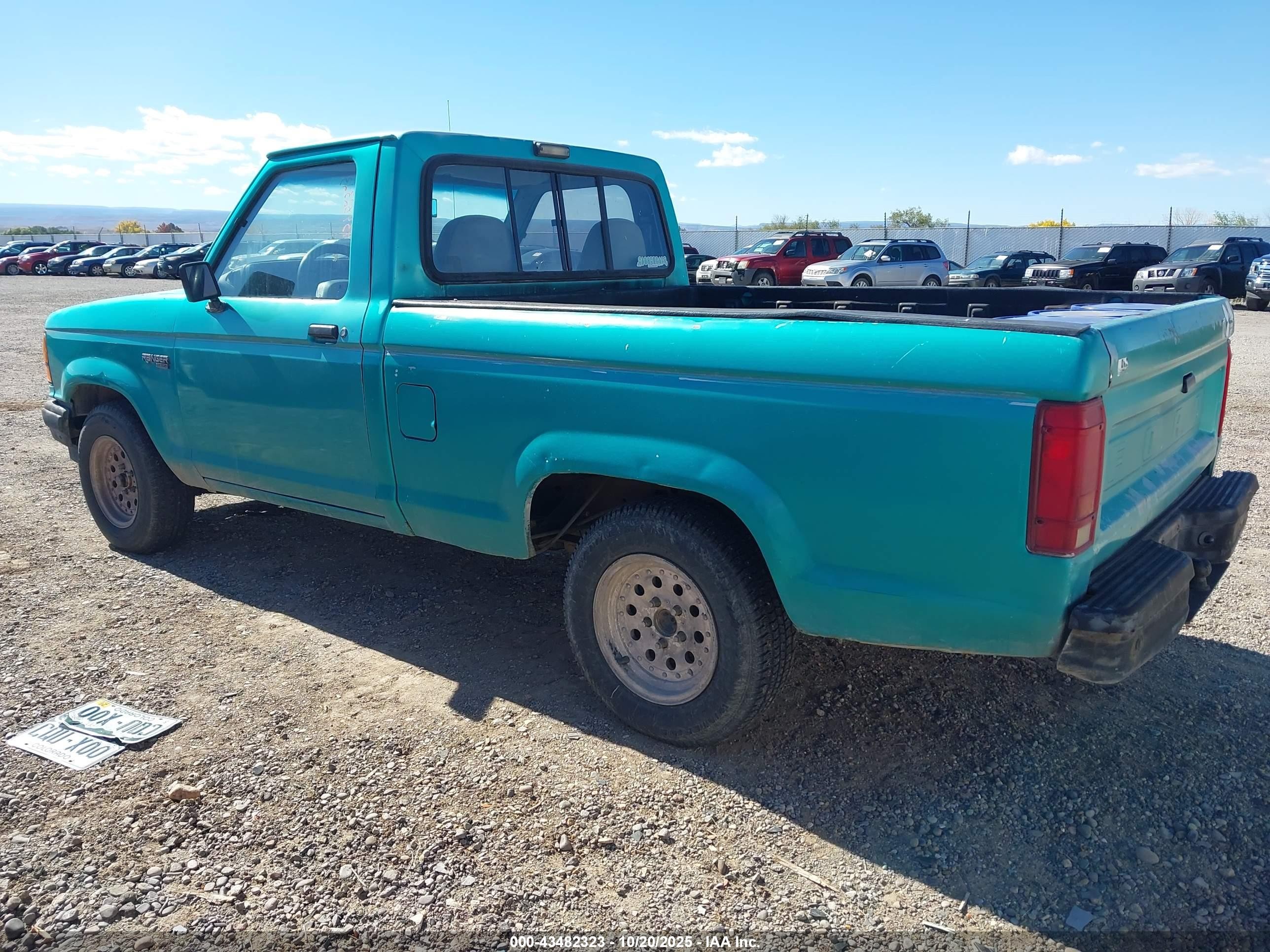 1992 Ford Ranger   Зеленый vin: 1FTCR10U2NTA49413