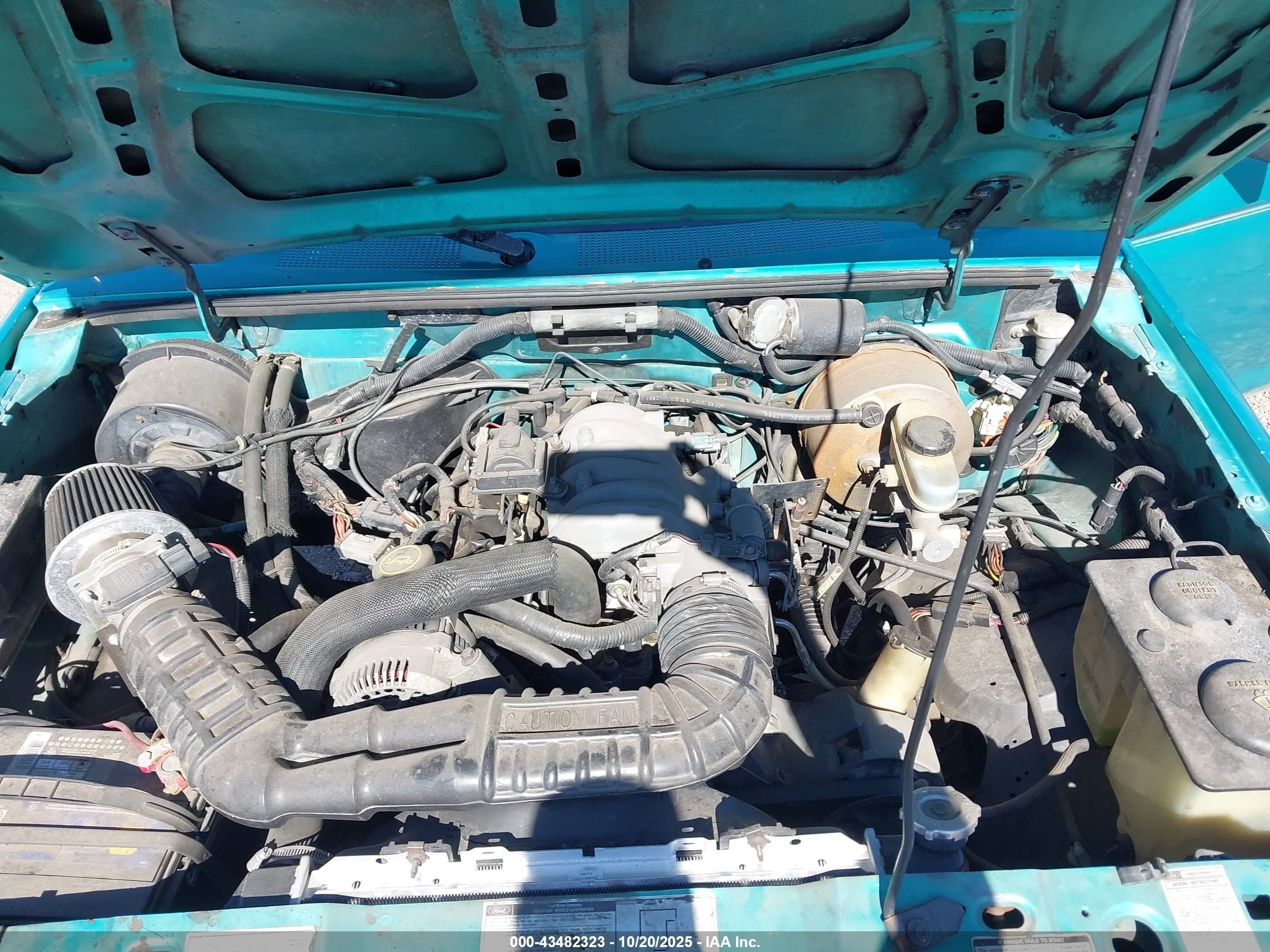 1992 Ford Ranger   Зеленый vin: 1FTCR10U2NTA49413