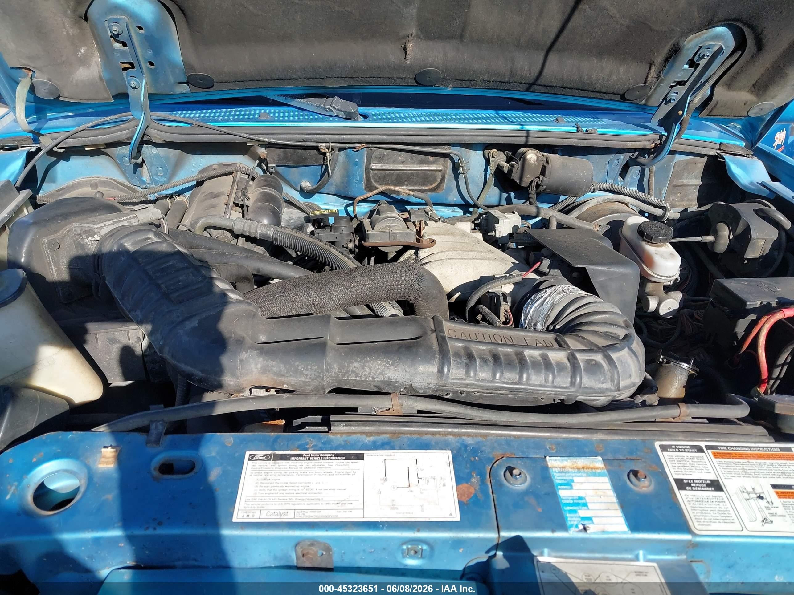 1993 Ford Ranger   Blue vin: 1FTCR10U2PPB51466