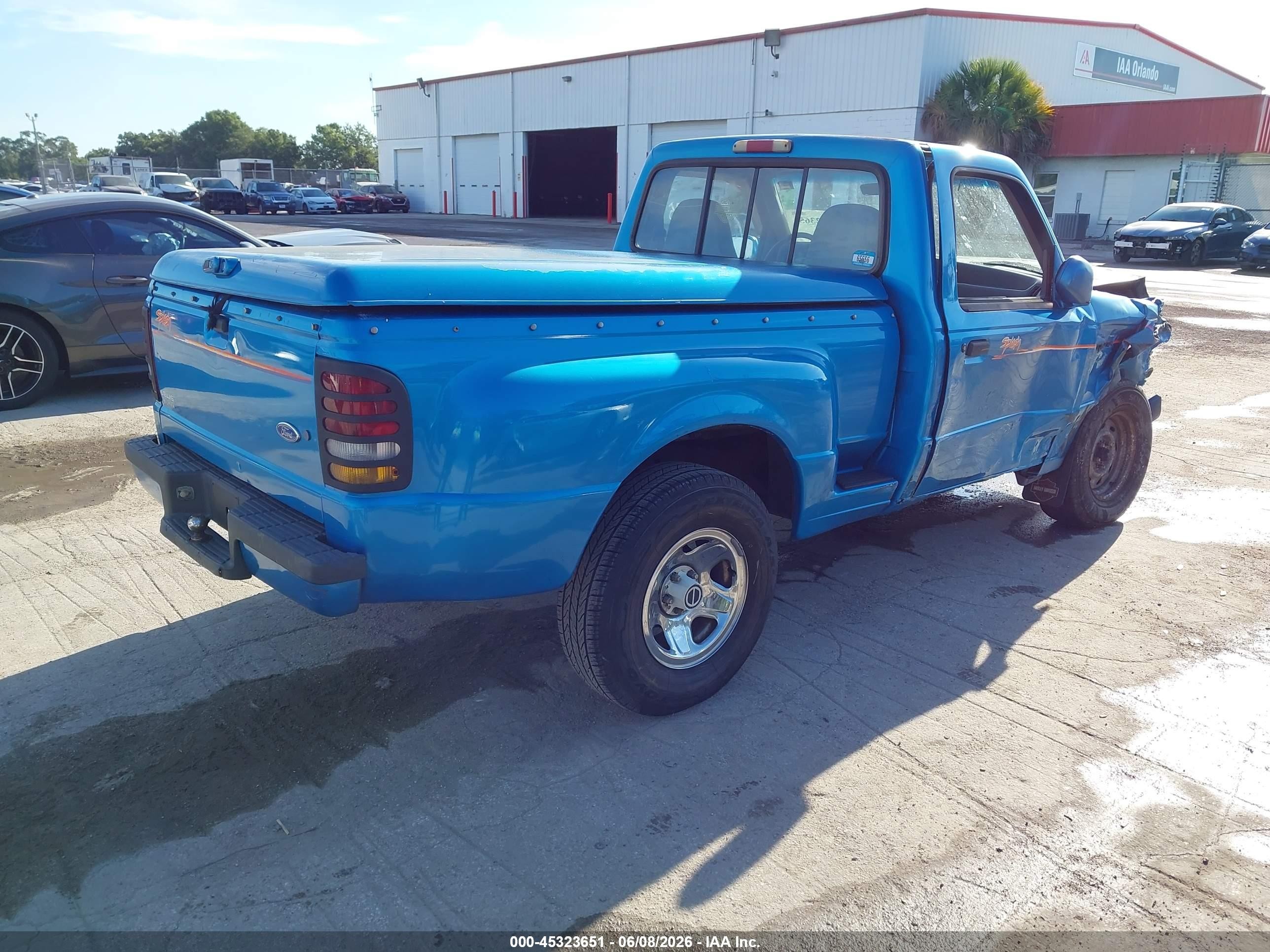 1993 Ford Ranger   Blue vin: 1FTCR10U2PPB51466