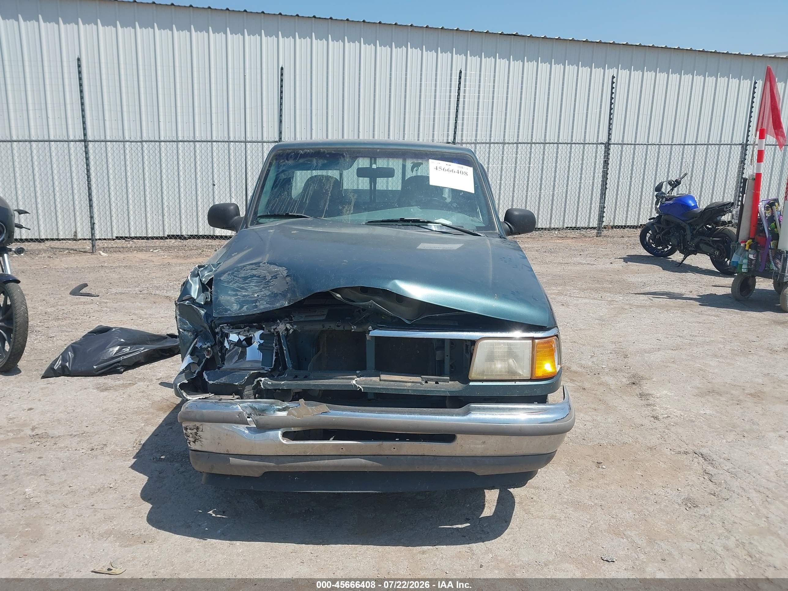 1996 Ford Ranger   Green vin: 1FTCR10U2TUD19554