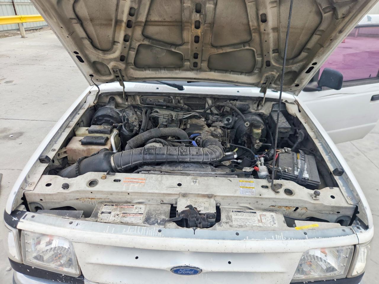 1997 Ford Ranger Белый vin: 1FTCR10U2VUC59116
