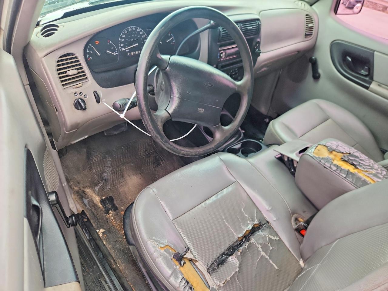 1997 Ford Ranger Белый vin: 1FTCR10U2VUC59116