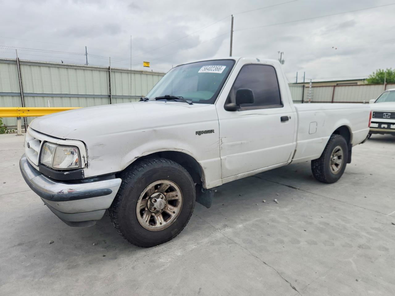 1997 Ford Ranger White vin: 1FTCR10U2VUC59116