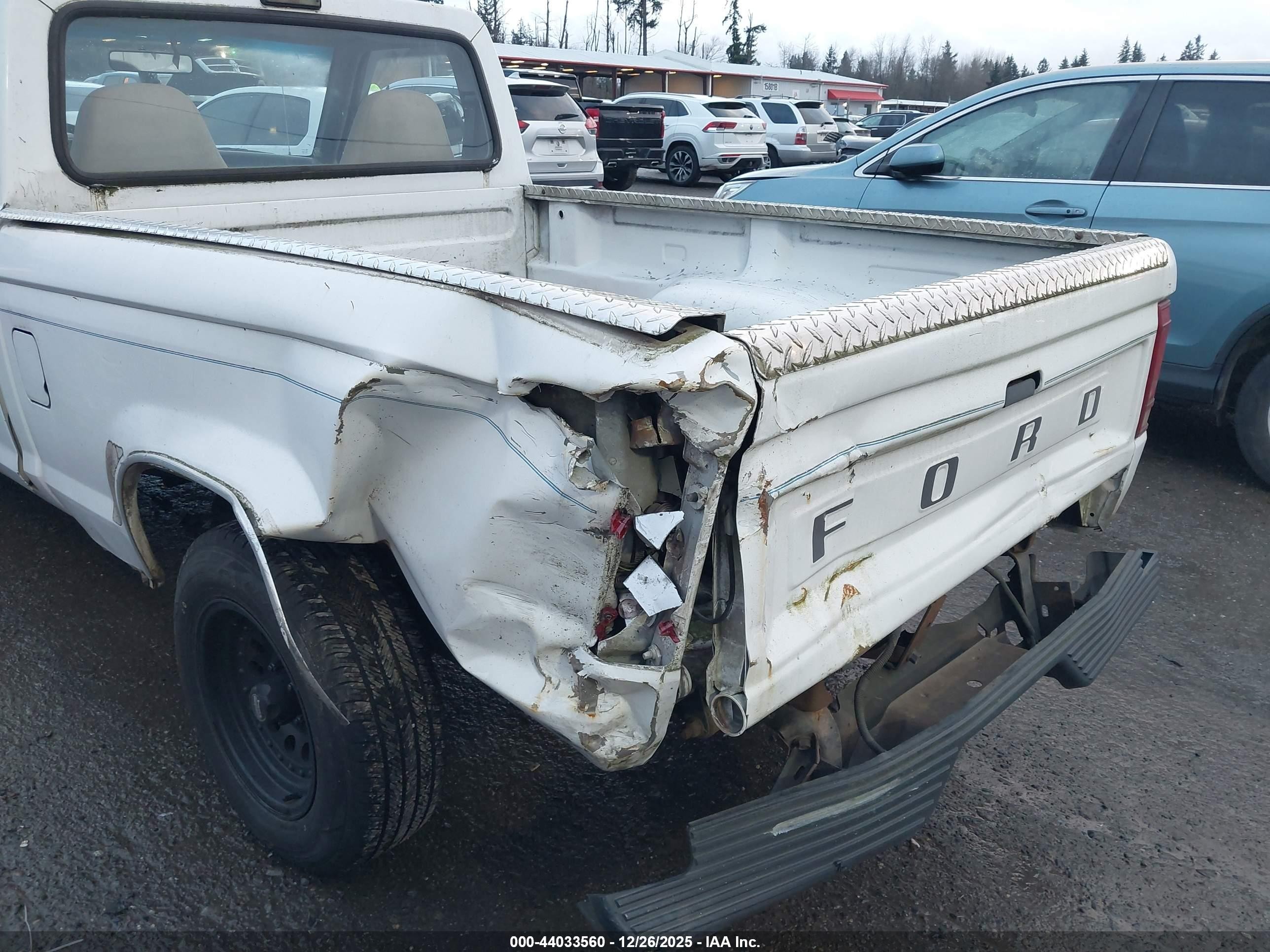 1991 Ford Ranger   White vin: 1FTCR10U3MUC44123