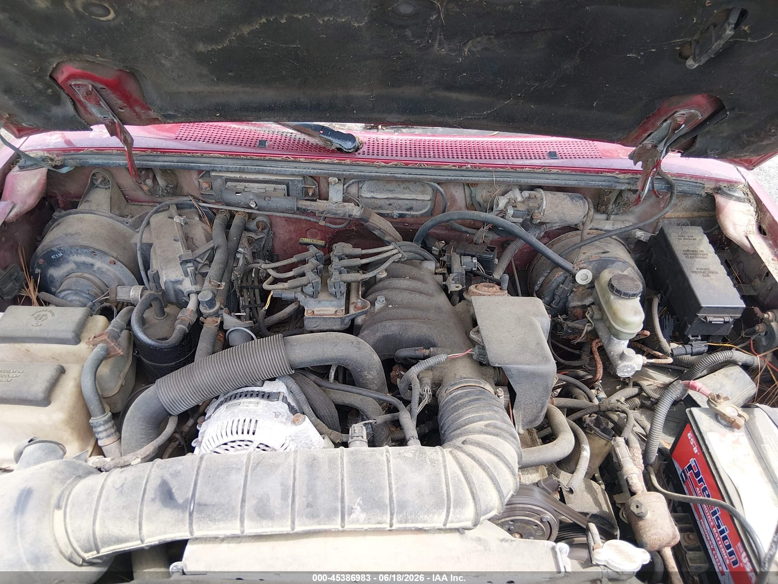 1996 Ford Ranger   Burgundy vin: 1FTCR10U3TPA94656