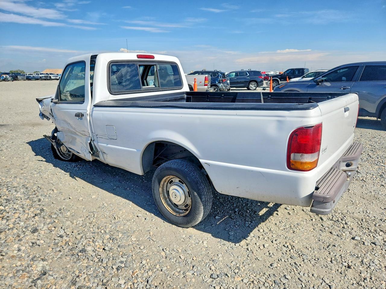 1996 Ford Ranger White vin: 1FTCR10U3TUB78252