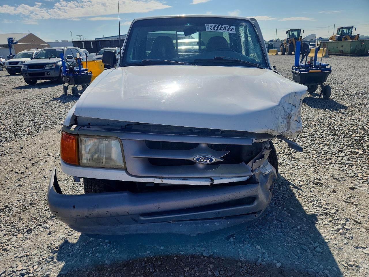 1996 Ford Ranger White vin: 1FTCR10U3TUB78252