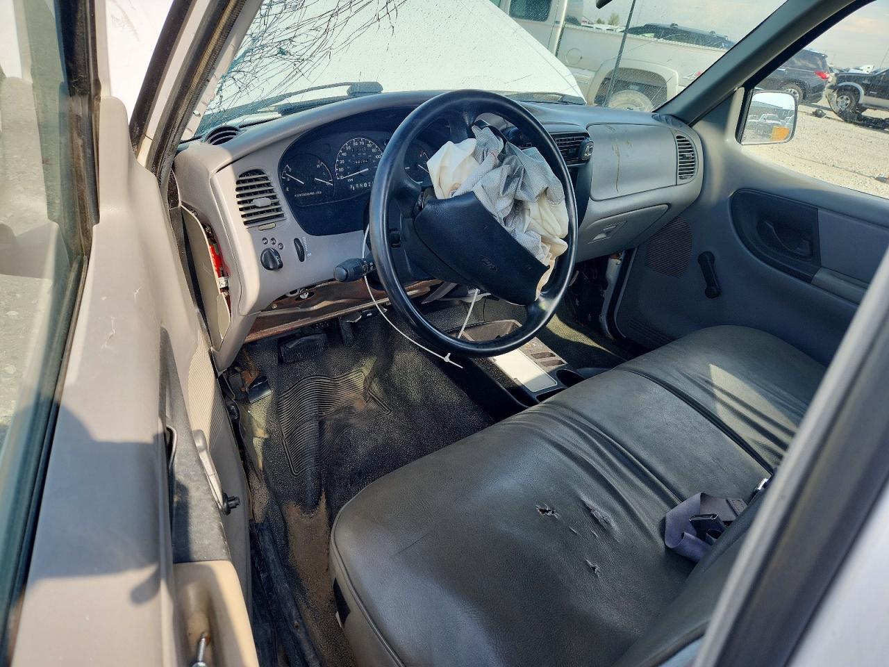 1996 Ford Ranger White vin: 1FTCR10U3TUB78252