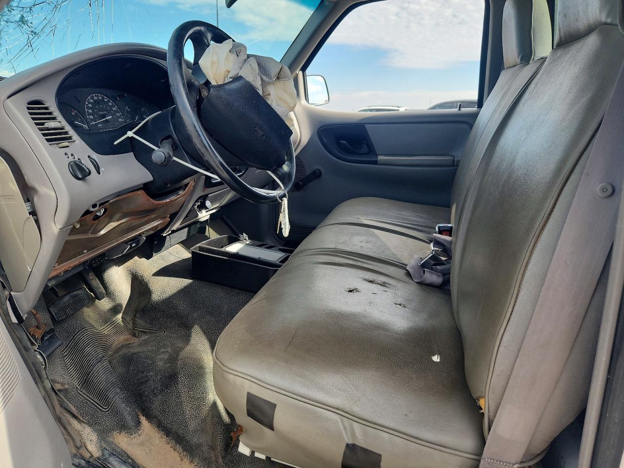 1996 Ford Ranger White vin: 1FTCR10U3TUB78252