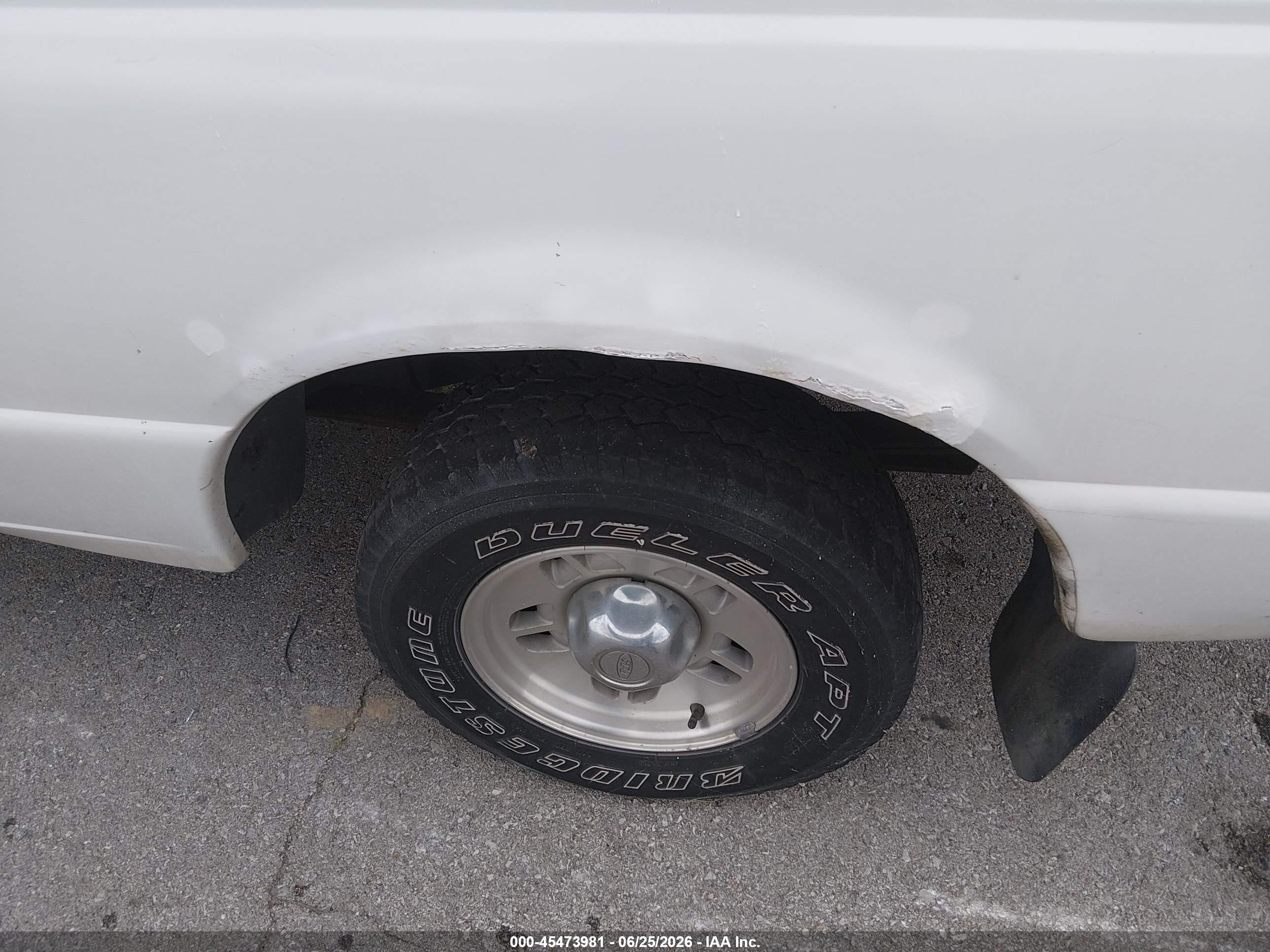 1996 Ford Ranger   White vin: 1FTCR10U4TPA97159