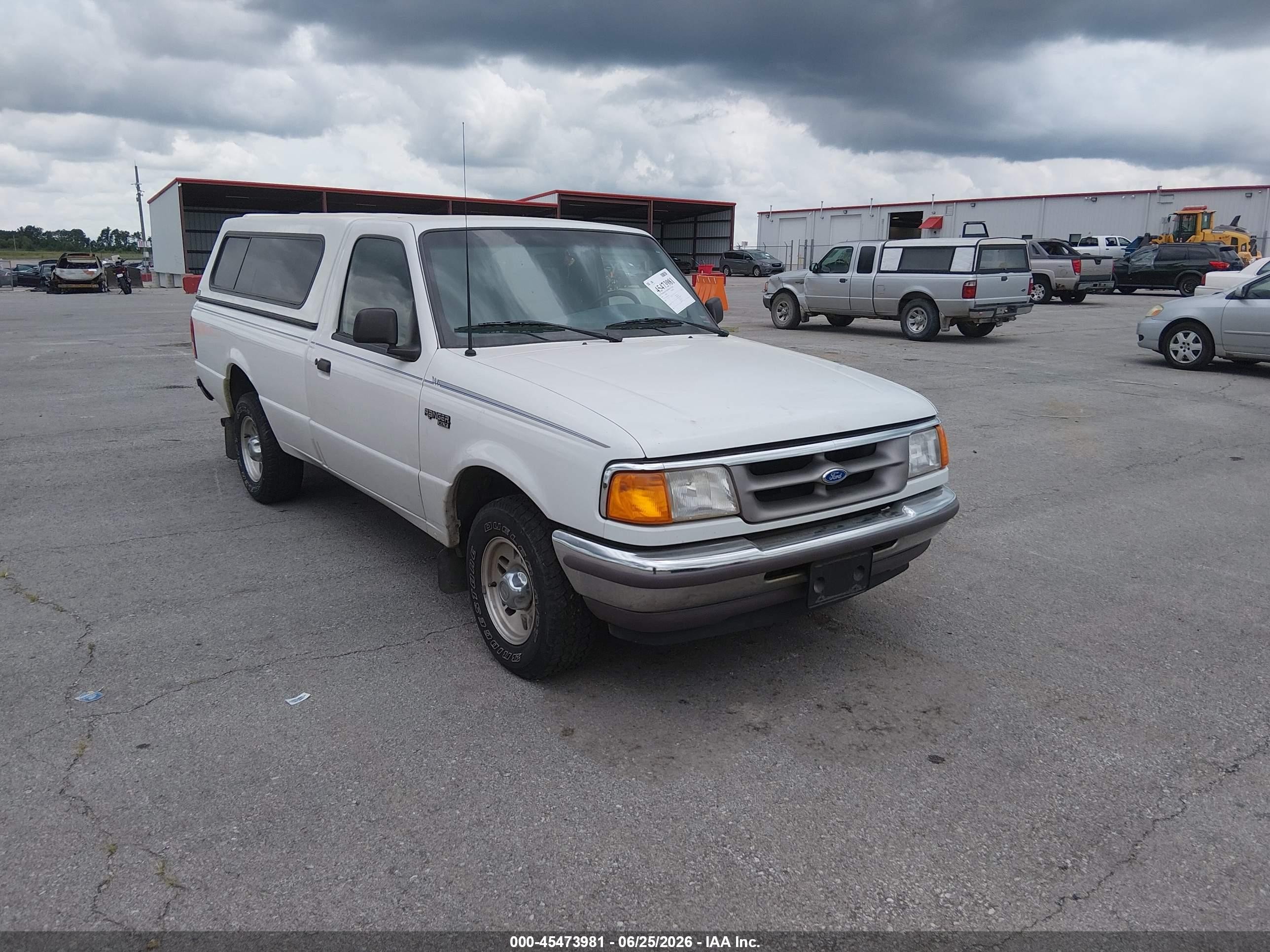 1996 Ford Ranger   White vin: 1FTCR10U4TPA97159