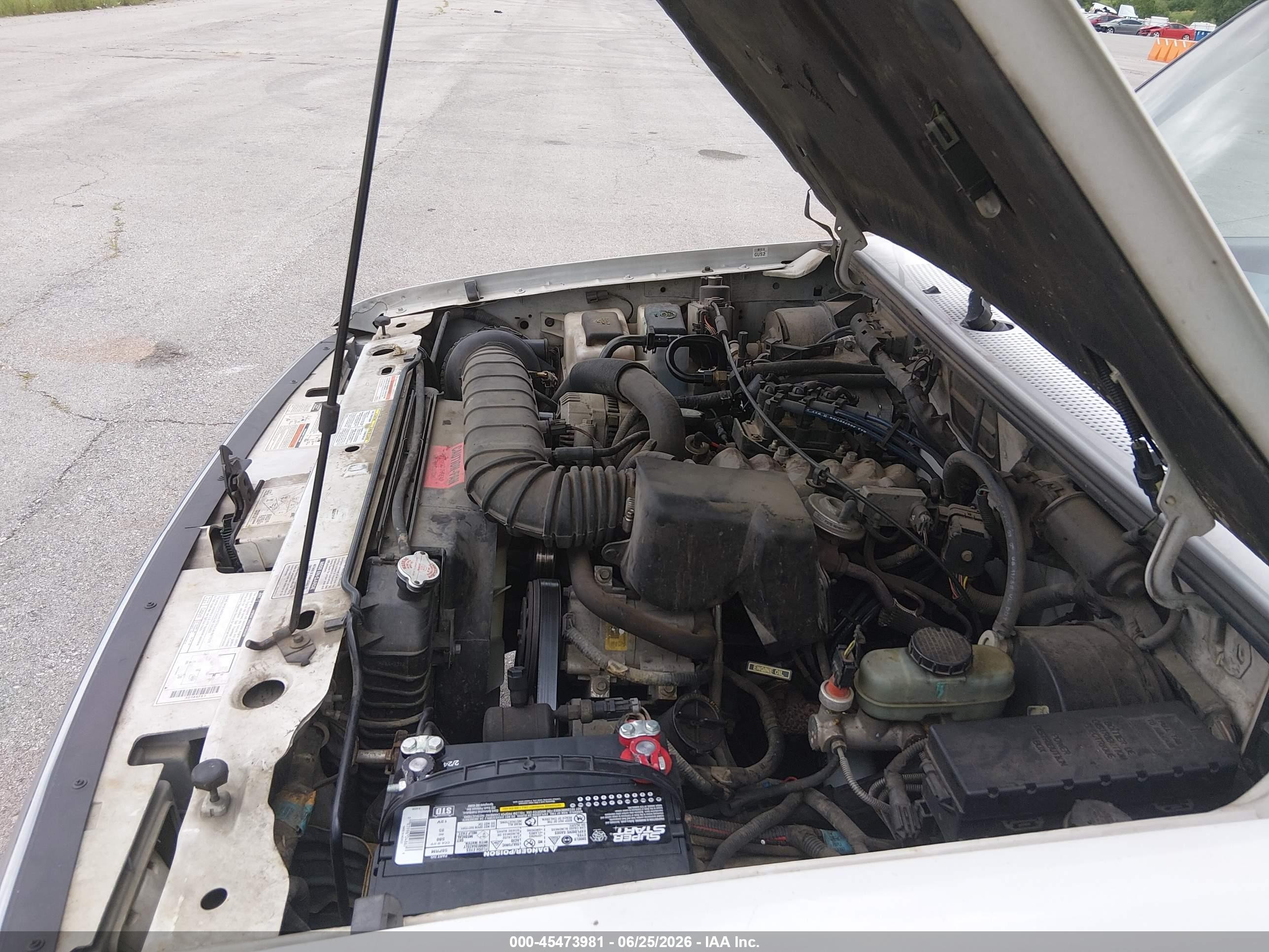 1996 Ford Ranger   White vin: 1FTCR10U4TPA97159