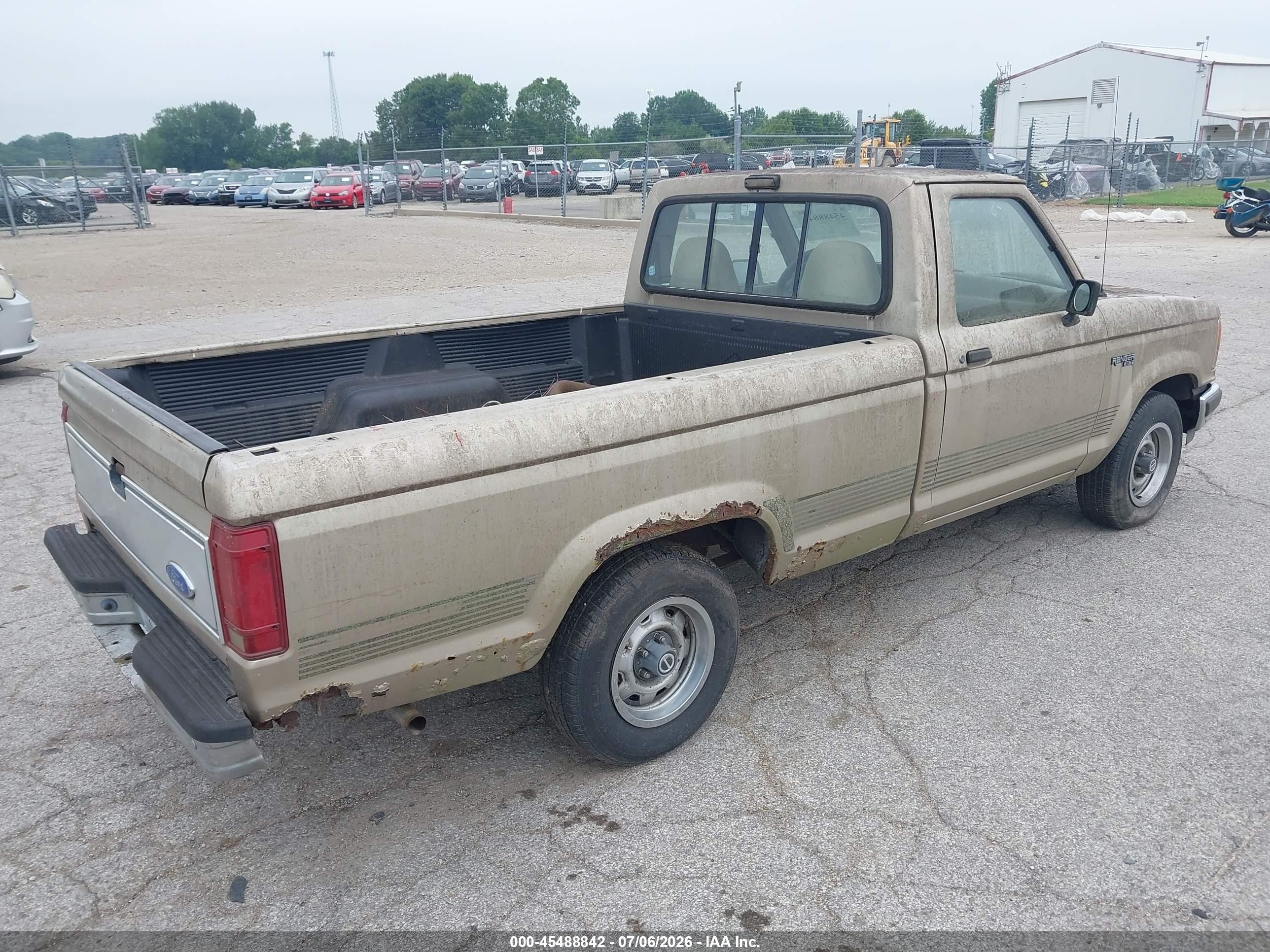 1991 Ford Ranger   Brown vin: 1FTCR10U5MUB40491
